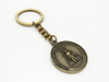 Chaves China Fornecedor Atacado Forma Personalizada Sulmais Custom Made Made Round Shapesd Metal Keychain