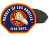 Patch de PVC uniforme de bombeiros personalizado dos EUA