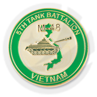 Vietnã - 5º Pin Batalhão de Tanques