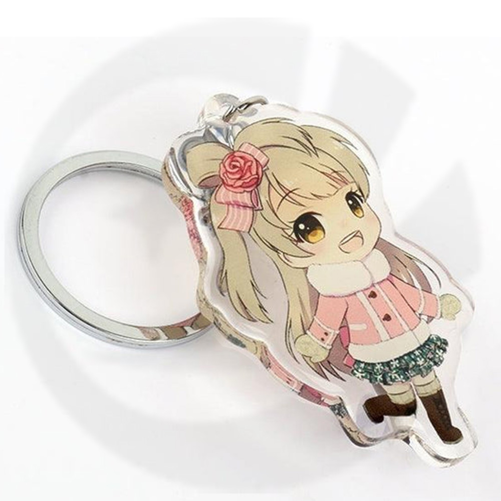 Charms de acrílico arco -íris personalizados