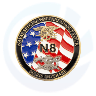 Coin de desafio da Marinha Militar dos EUA