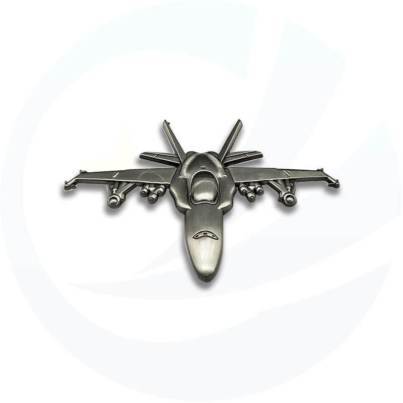 Emblema de metal mini ouro da Polícia Militar