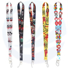 Logo de impressão personalizada Lanyard Sublimation Sublimation Polyester Neck Id Dubarards com logotipo Custom