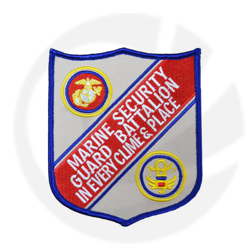 Patch de batalhão de segurança marinha