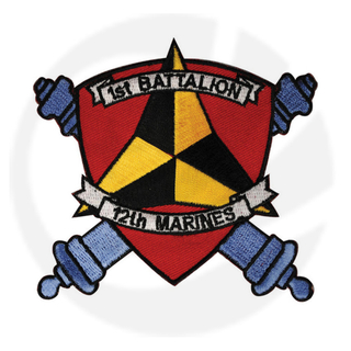 1º Batalhão 12º Patch Marines