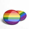 Custom barato arco -íris orgulho gay orgulho lgbt Tin Button Butge Tin Button