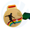 Futebol medalla medalha medalhas medalhas com languer de langue de fita medalhas de medalhas de futebol personalizadas medalhas de futebol personalizadas