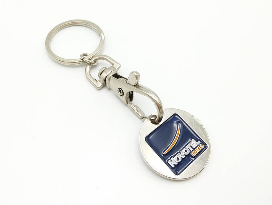 Keychain de negócios de metal