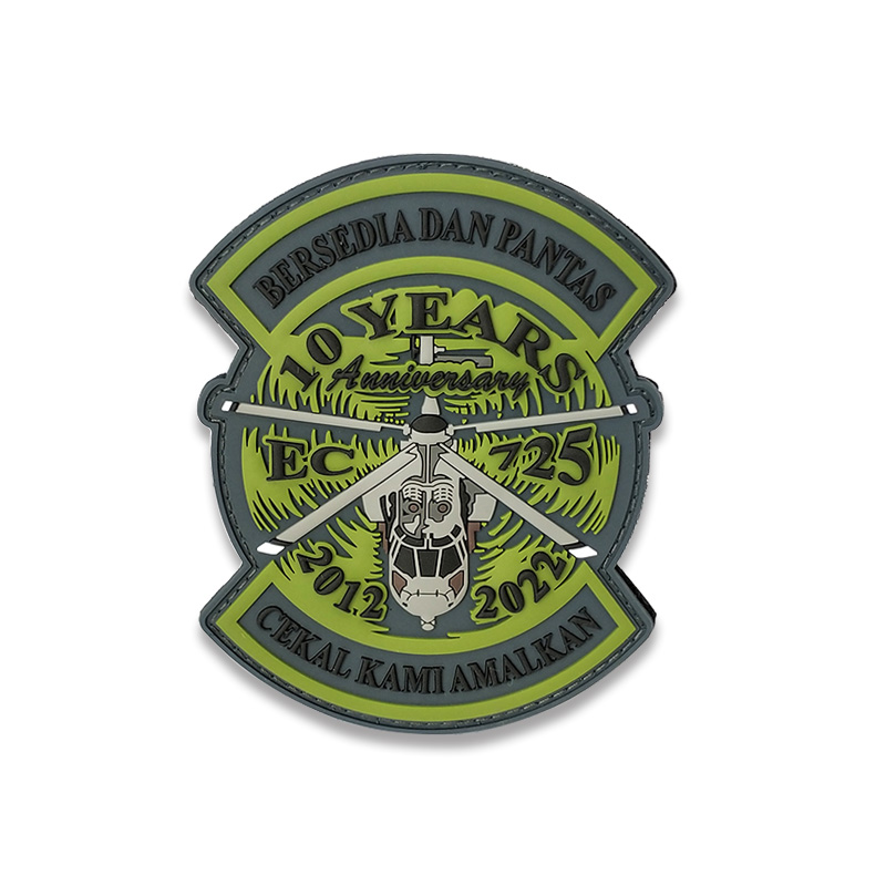 Personalizado rmaf unifrom distintivo decoração acessórios pvc patch